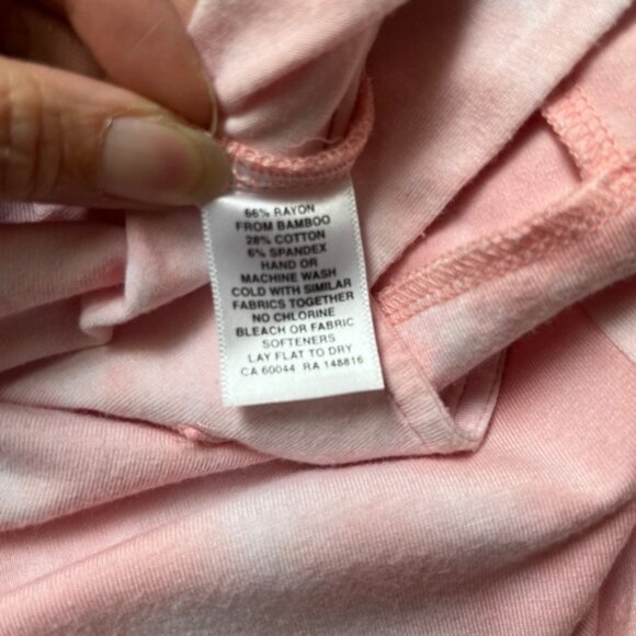 Smash + Tess Romperall Pink Tie Dye Bamboo Jumpsuit Sz XS - Picture 12 of 14